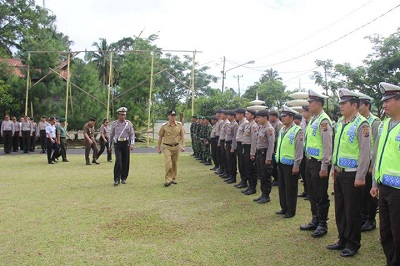 Tomohon Apel Gelar Pasukan Pengamanan 